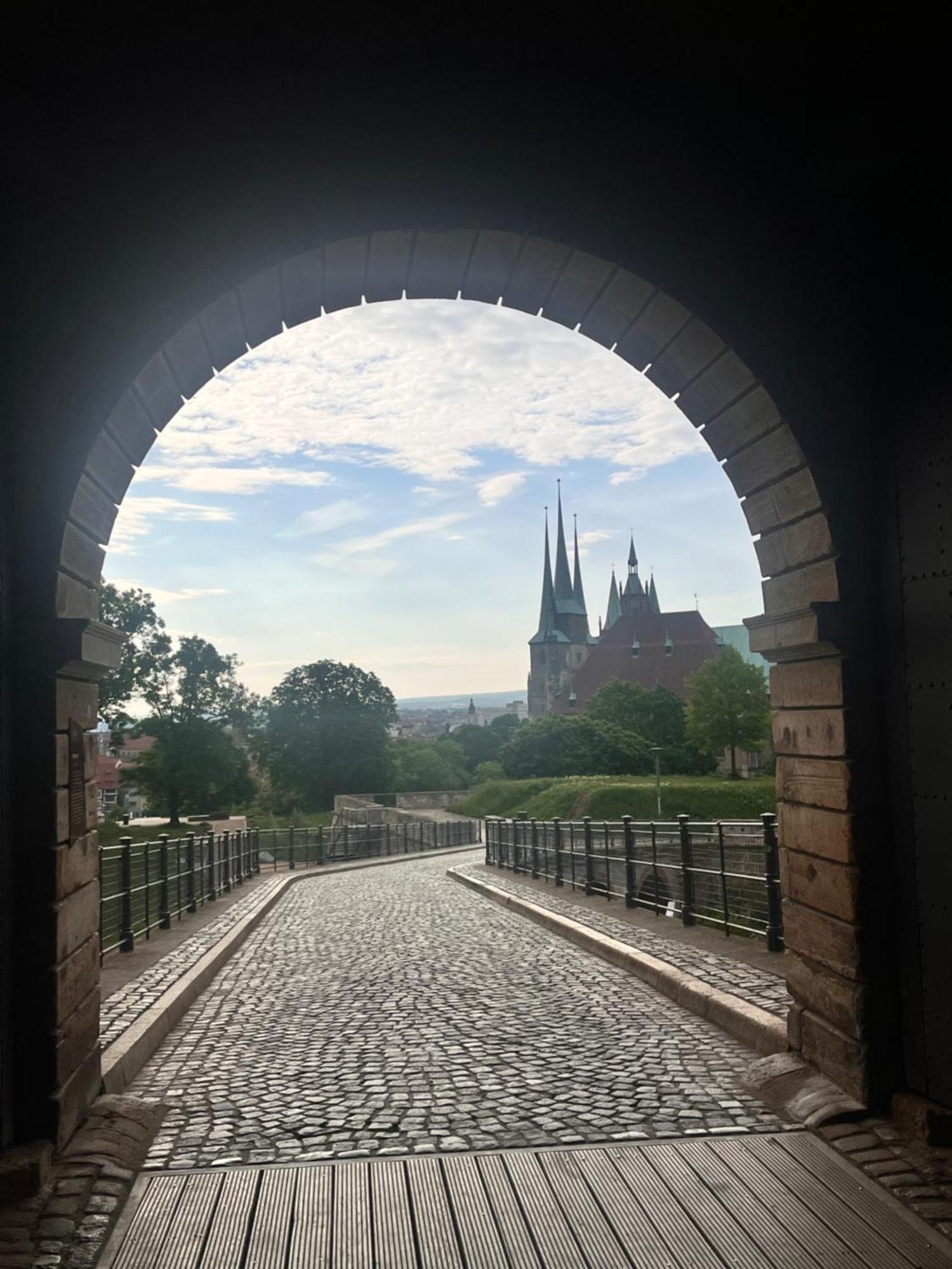 Ferienwohnung in der Altstadt von Erfurt Exterior foto
